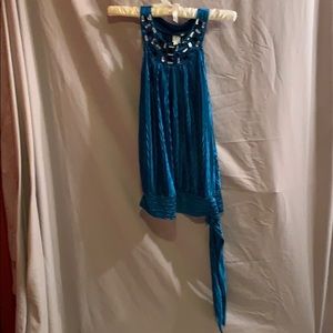 Blue women’s size L top